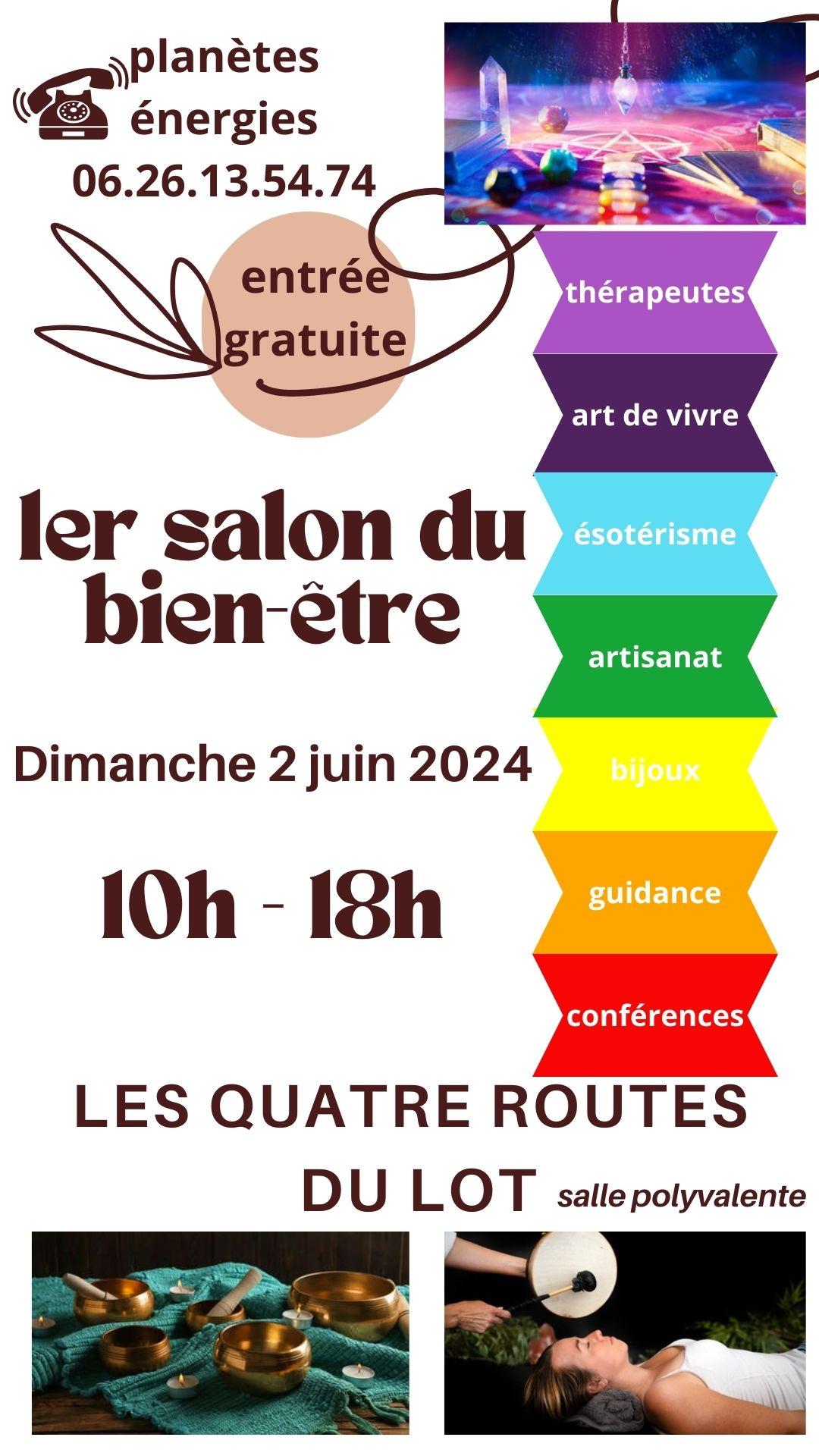 Salon bien etre 2 juin